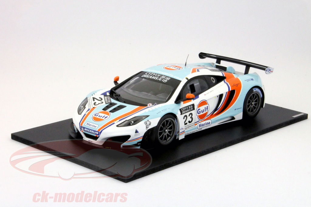 True Scale 1:18 マクラーレンMP4-12C GT3＃23マカオGTカップ
