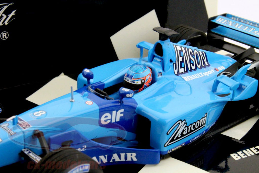 特価 MINICHAMPS (1/18) ベネトン B201 Minichamps Benetton Renault B201 - G. Fisichella 1:18 Scale