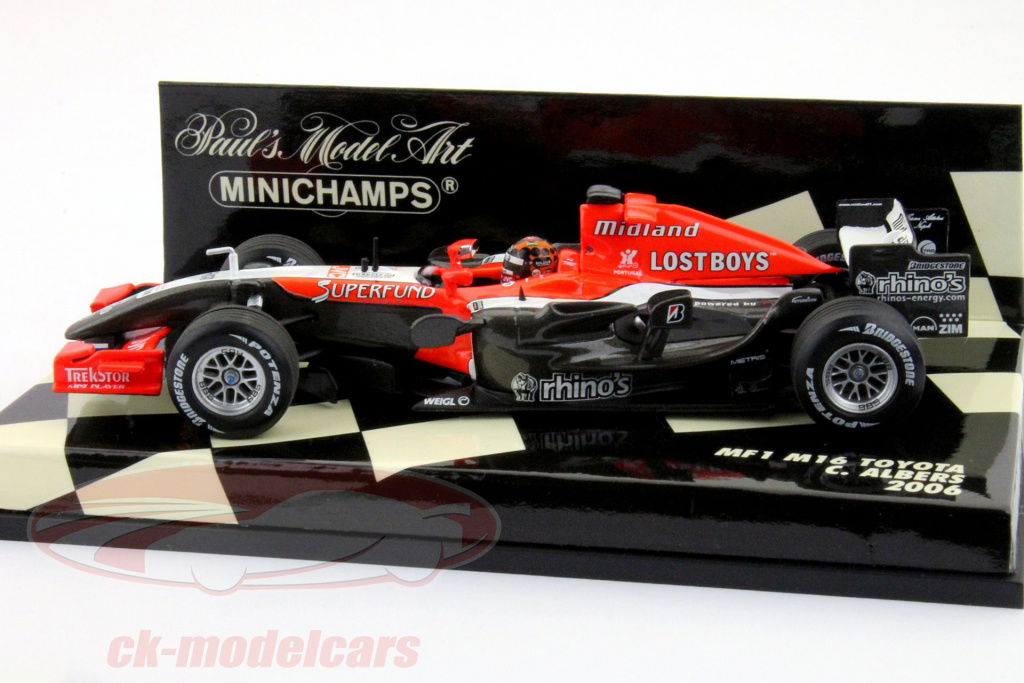 Minichamps 1:43 Christijan Albers Midland M16 #19 Formula 1