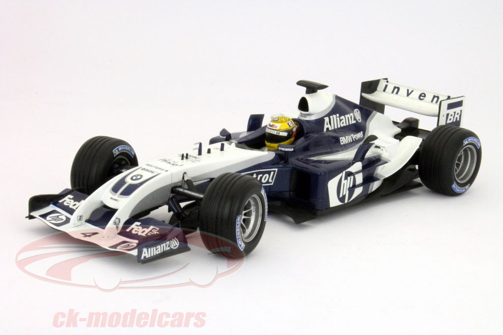 Hot Wheels Williams F1 FW26 1/18さらにお値下げ HotWheels 1:18 J.P. Montoya Williams BMW FW26 formula one