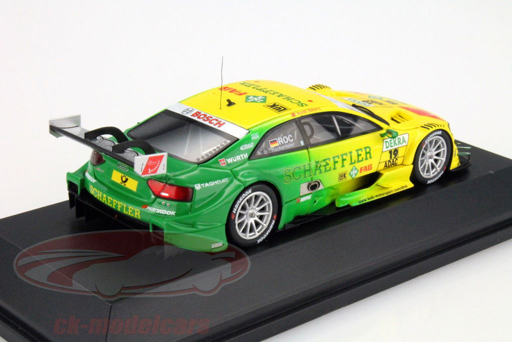 1/43スパーク　アウディRS5　DTM2014　#1 Rockenfeller Spark 1/43 Audi Rs5 Dtm2014 1 Rockenfeller Minicar | eBay