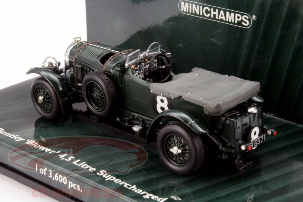 ベイクラマン Minichamps 1:43 Bentley Blower 4.5 L Supercharged #8 24h