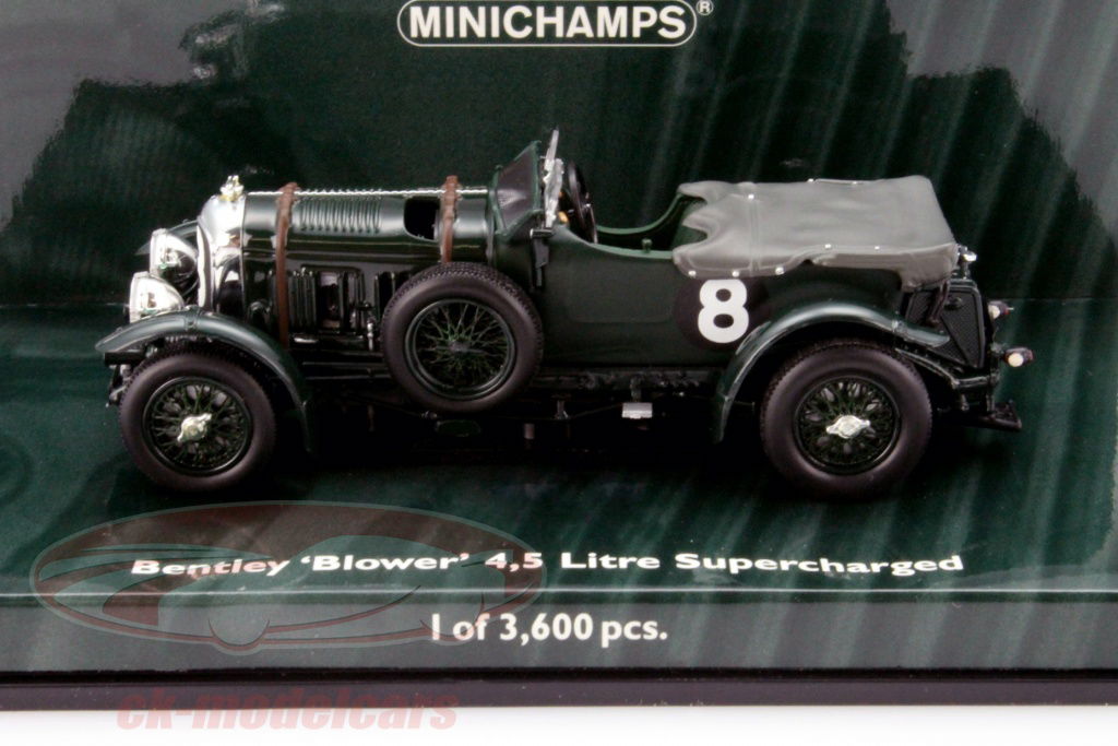 MINICHAMPS ベントレー　1/43 Bentley 1930 Minichamps 1:43 Bentley Blower 4.5 L Supercharged #8 24h