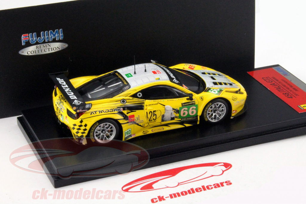 Fujimi 1:43 フェラーリ 458 イタリア GT2 #66 24 ルマン 2013