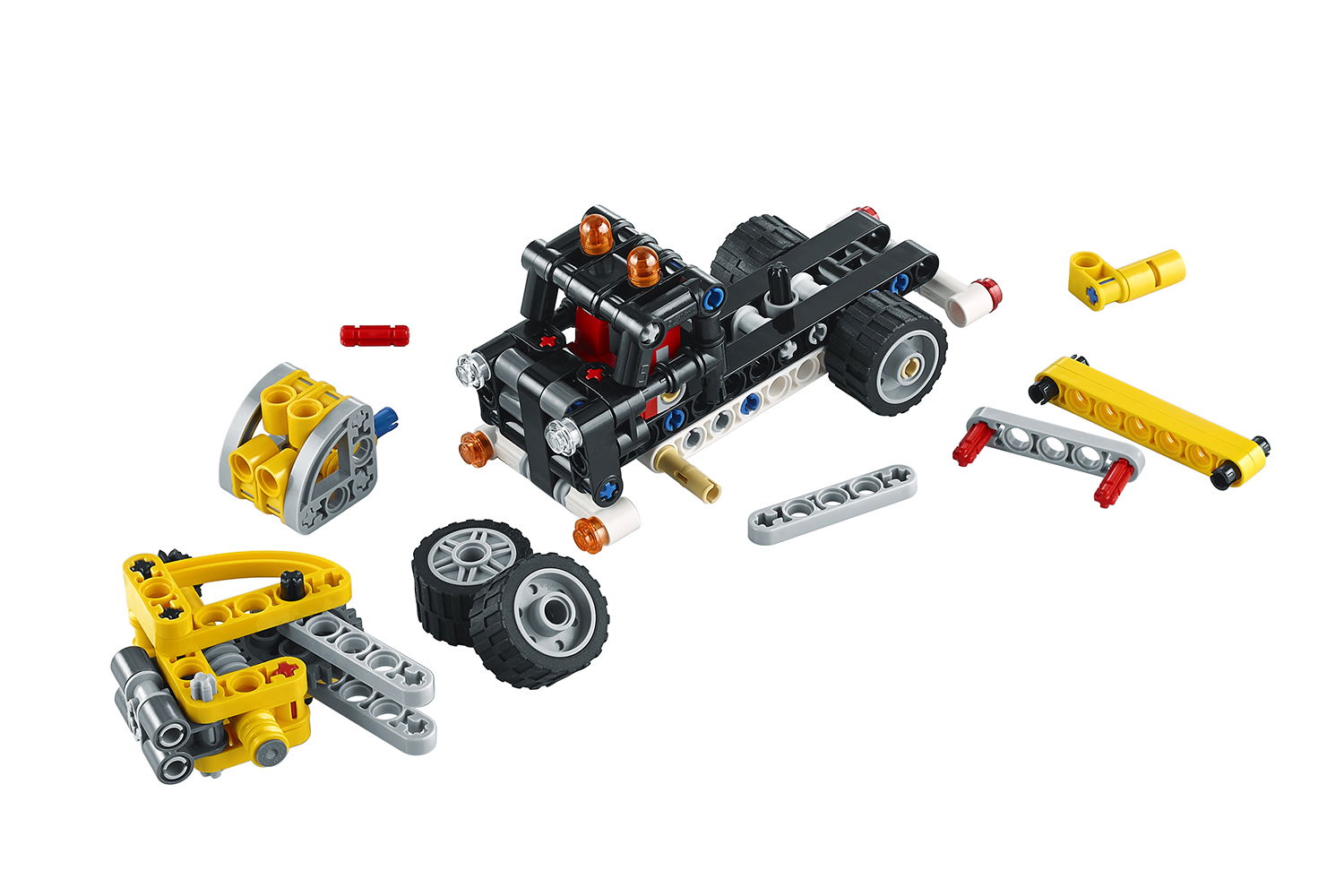 LEGO® Technic Hubarbeitsbühne gelb