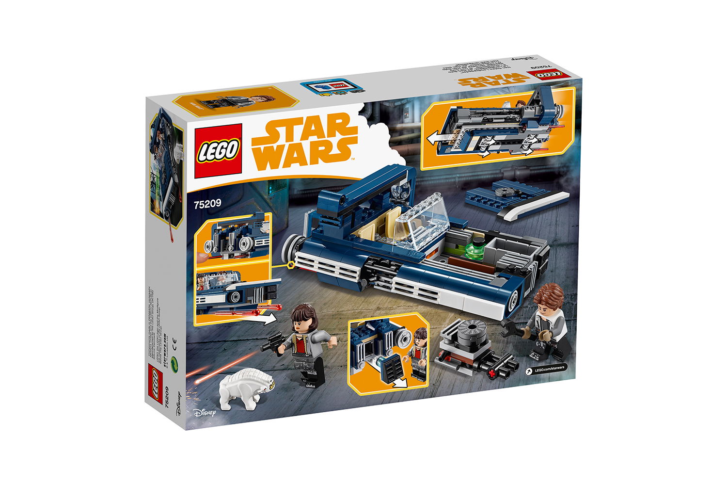 lego-star-wars-han-solos-landspeeder-75209/
