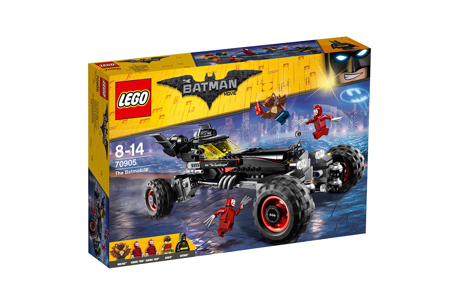 THE LEGO® BATMAN MOVIE © 该 蝙蝠车