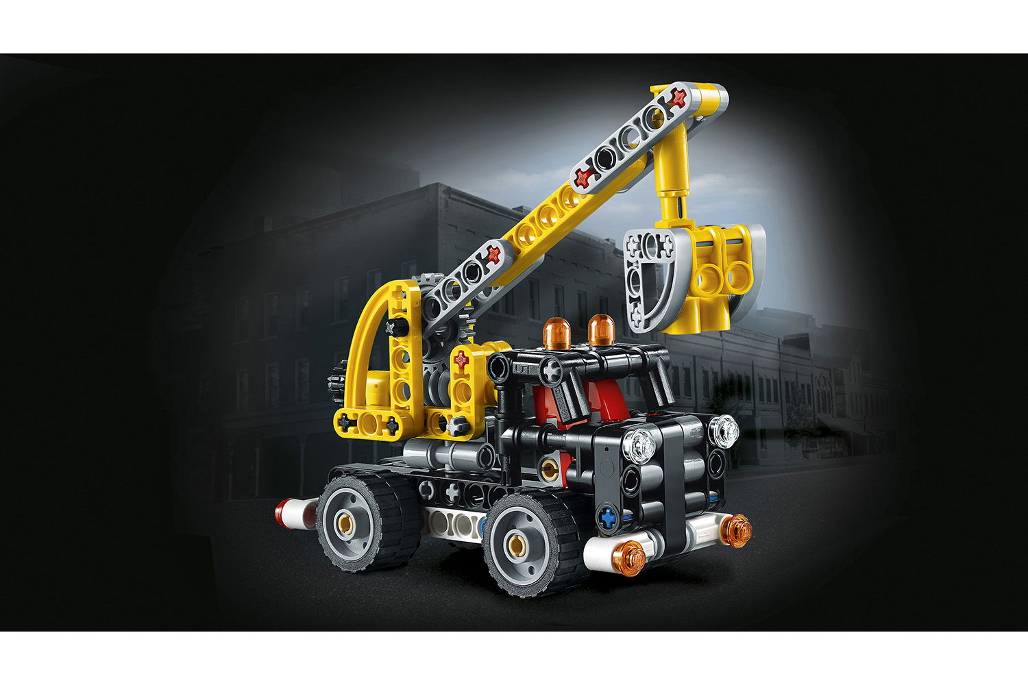 LEGO® Technic Hubarbeitsbühne gelb