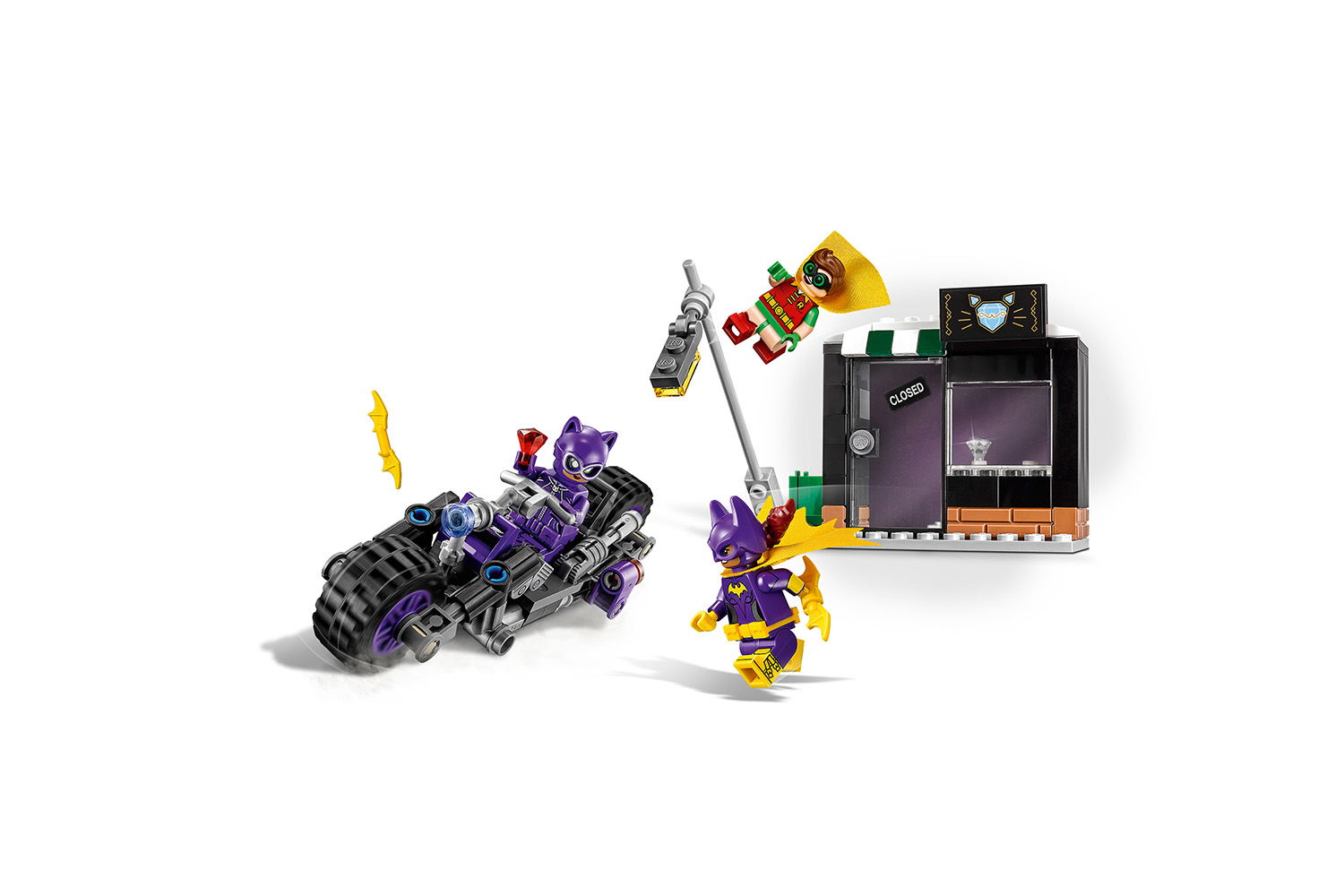 THE LEGO® BATMAN MOVIE © Catwoman™: Catcycle-Verfolgungsjagd
