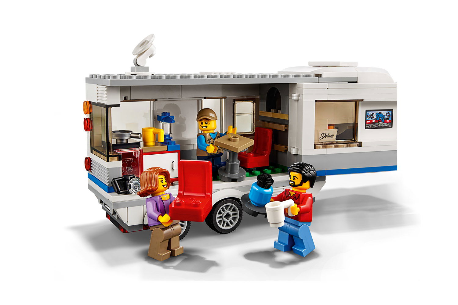 LEGO® City Pickup & Wohnwagen