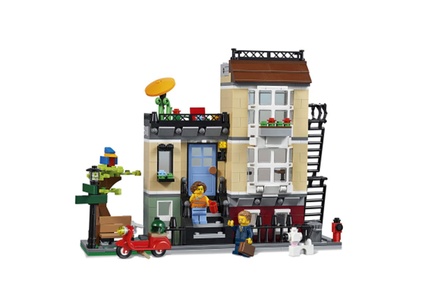 LEGO® Creator Stadthaus an der Parkstraße