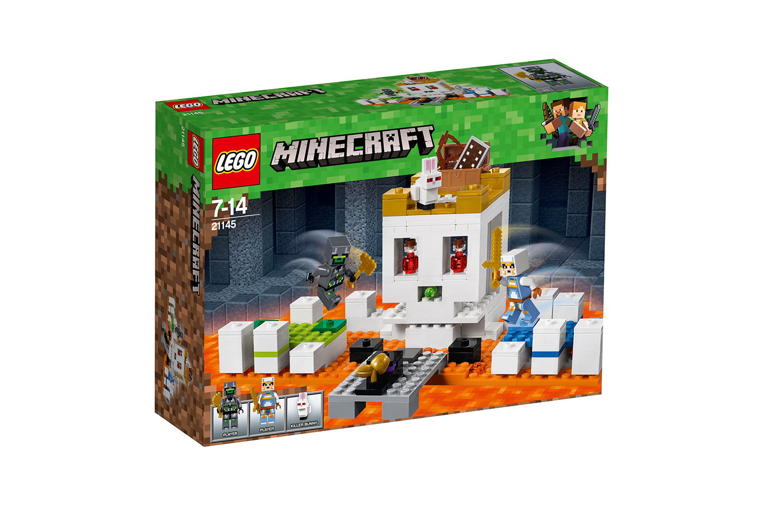LEGO® Minecraft™ Die Totenkopfarena