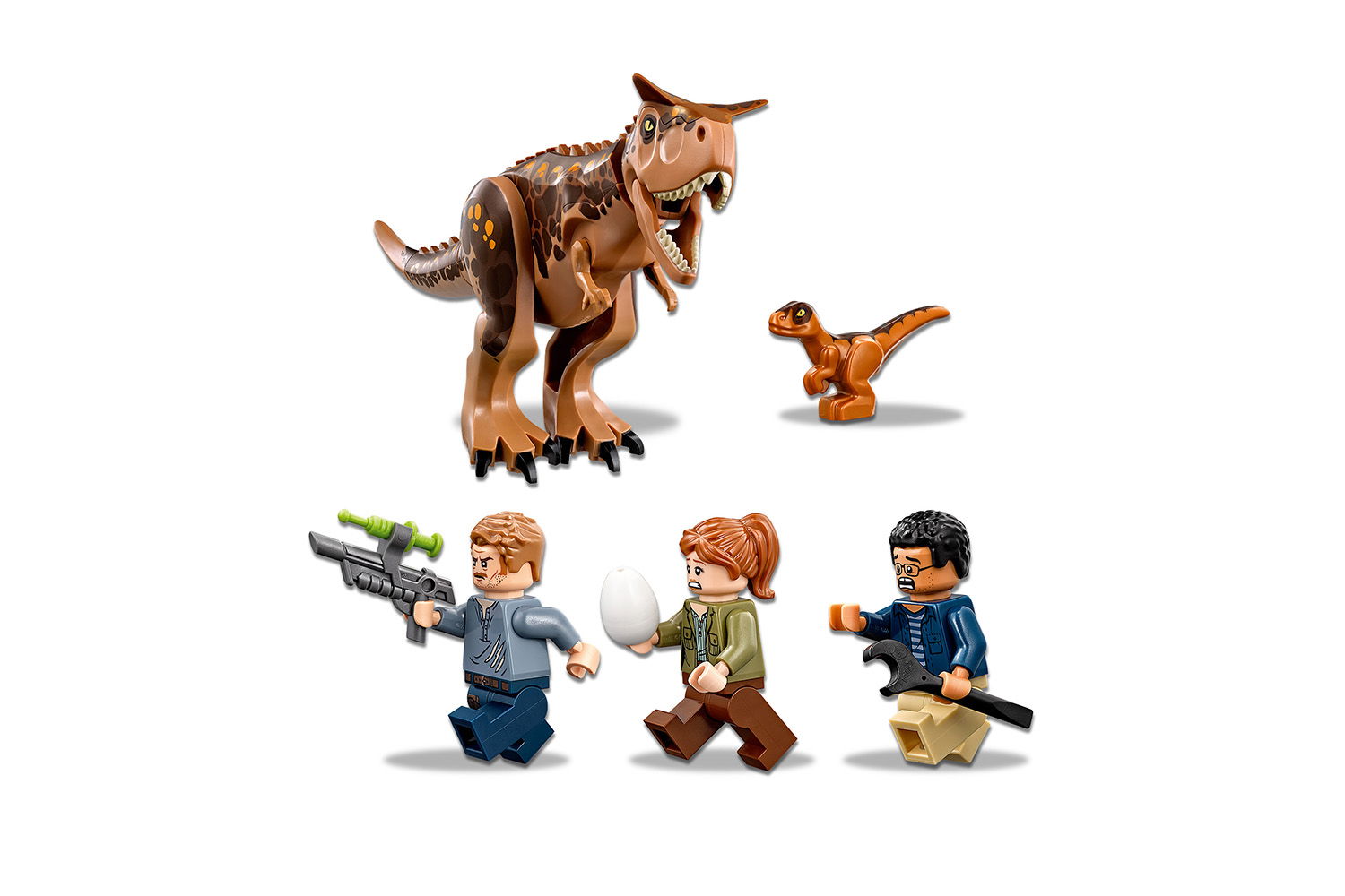 LEGO® Jurassic World™ Carnotaurus - Flucht in der Gyrosphere