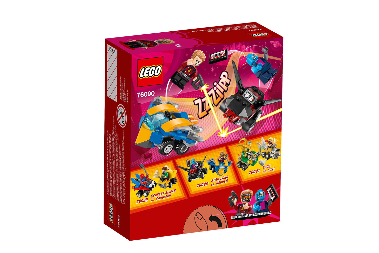 LEGO® Marvel Super Heroes Mighty Micros: Star-Lord vs. Nebula