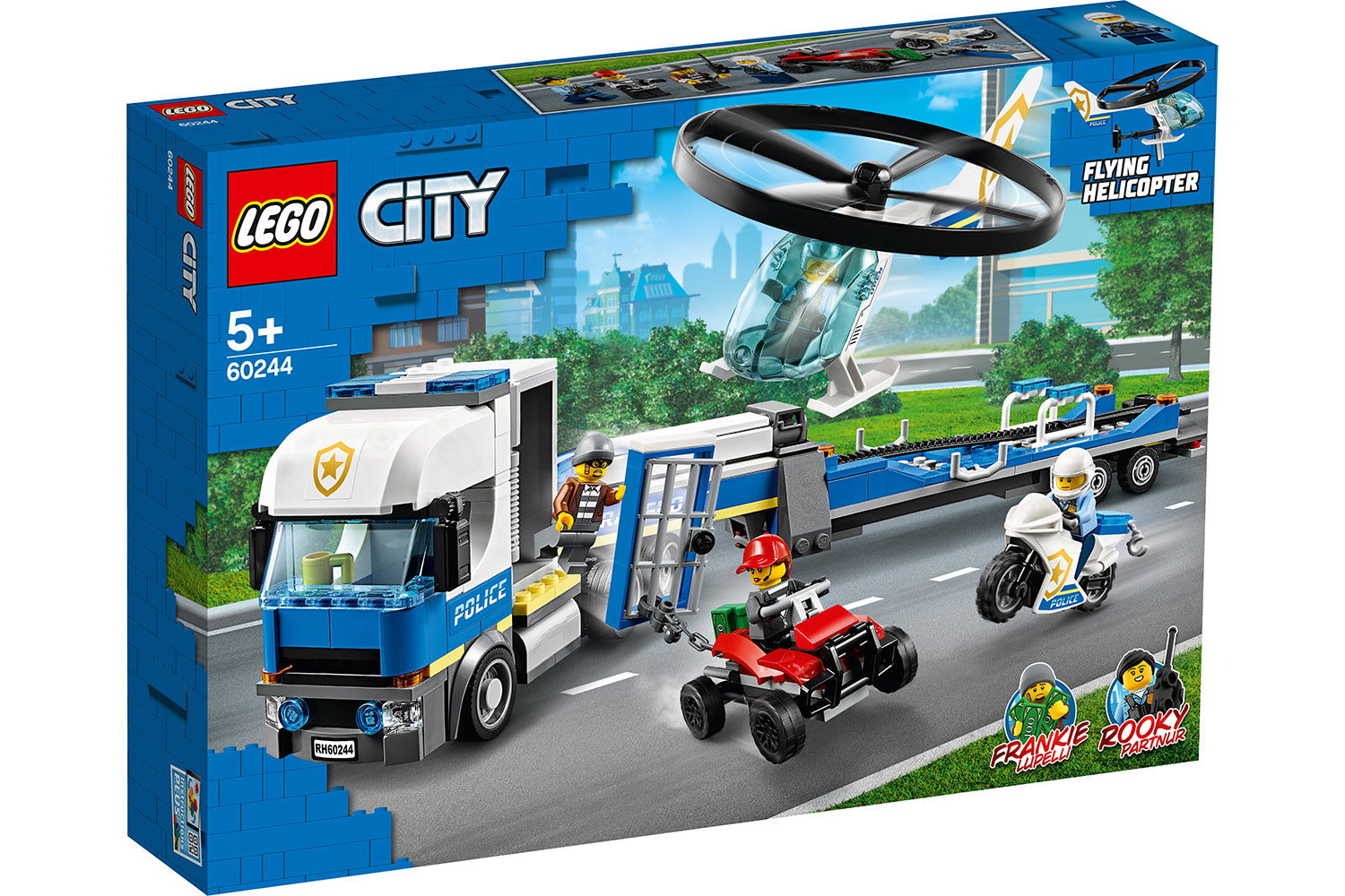 LEGO® City Polizeihubschrauber-Transport