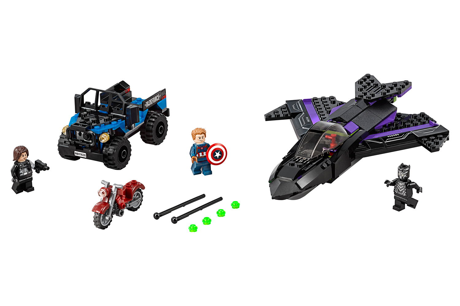 LEGO® Marvel Super Heroes Jagd auf Black Panther