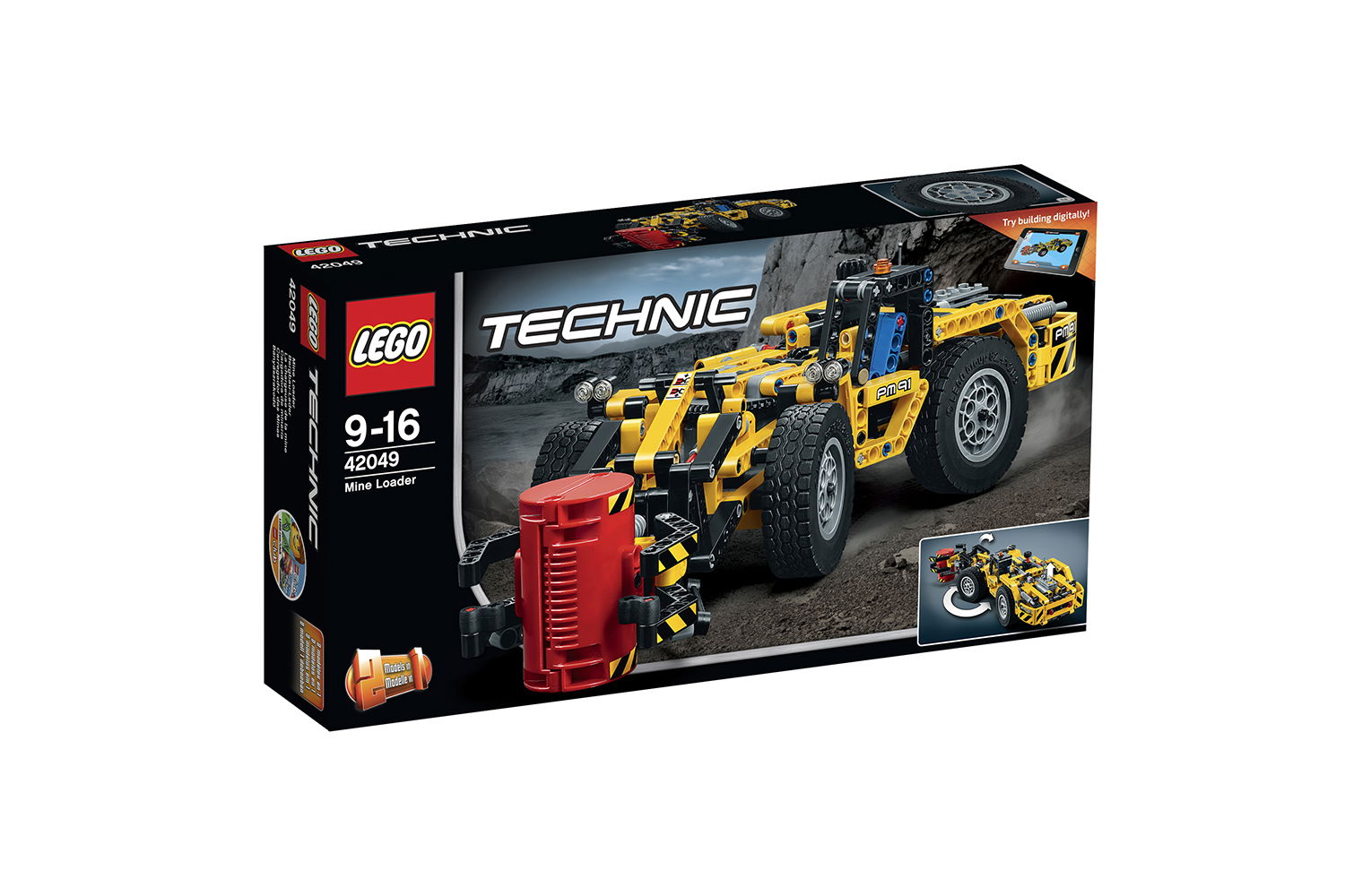 LEGO® Technic caricatori Mining giallo
