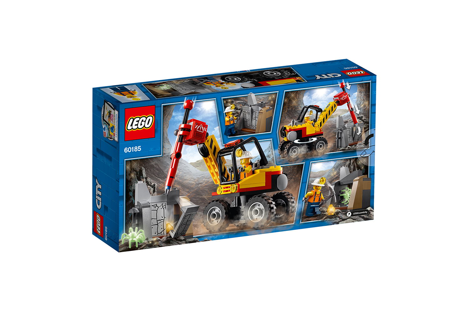 LEGO® City Power-Spalter für den Bergbau