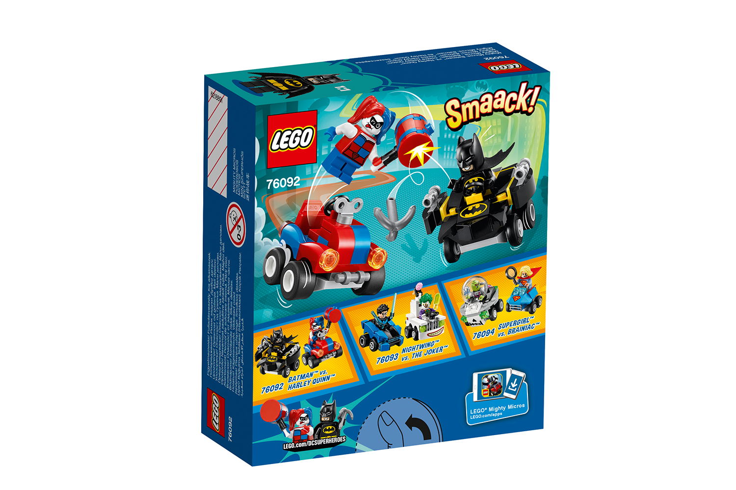 LEGO® DC Comics Super Heroes Mighty Micros: Batman™ vs. Harley Quinn™