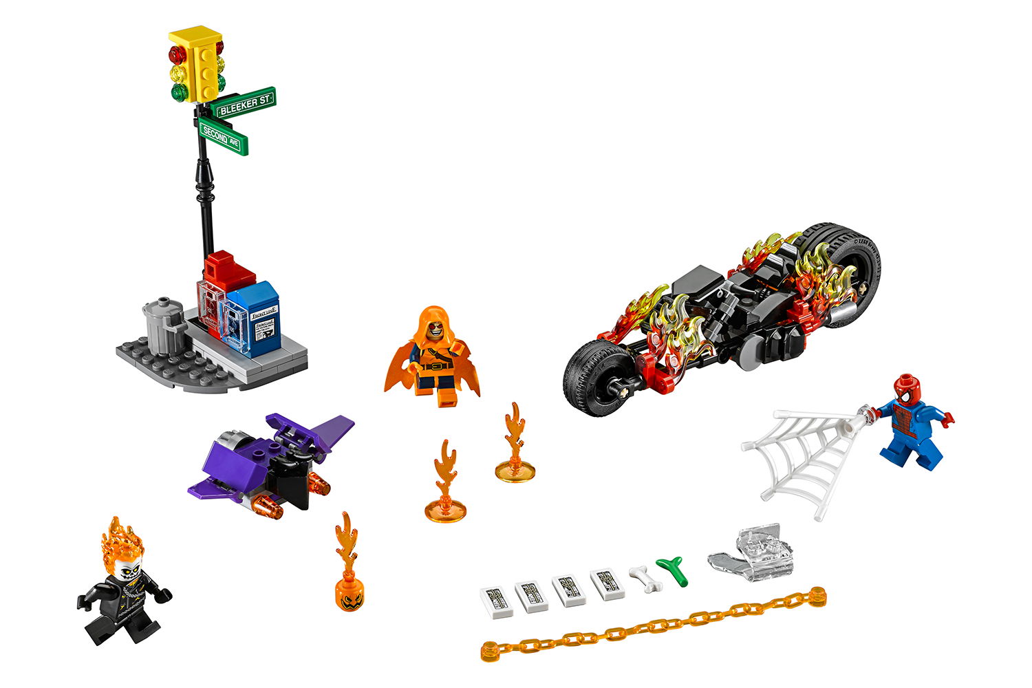 LEGO® Marvel Super Heroes Spider-Man: Ghost Riders alleato