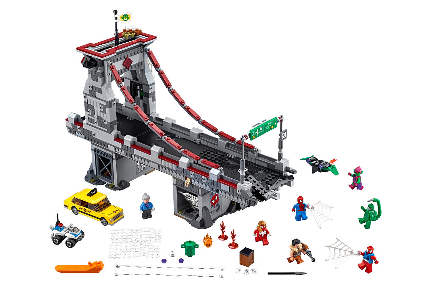 LEGO® Marvel Super Heroes Spider-Man: Web Warriors 究極 ブリッジ バトル