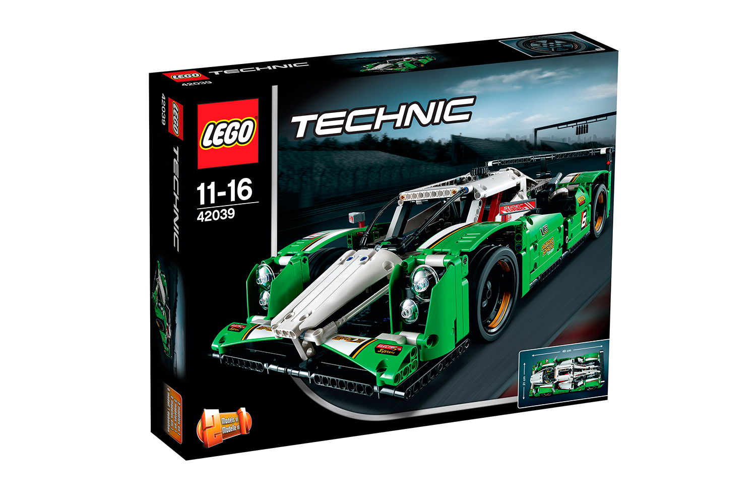 LEGO® Technic Endurance Racecar зеленый / белый