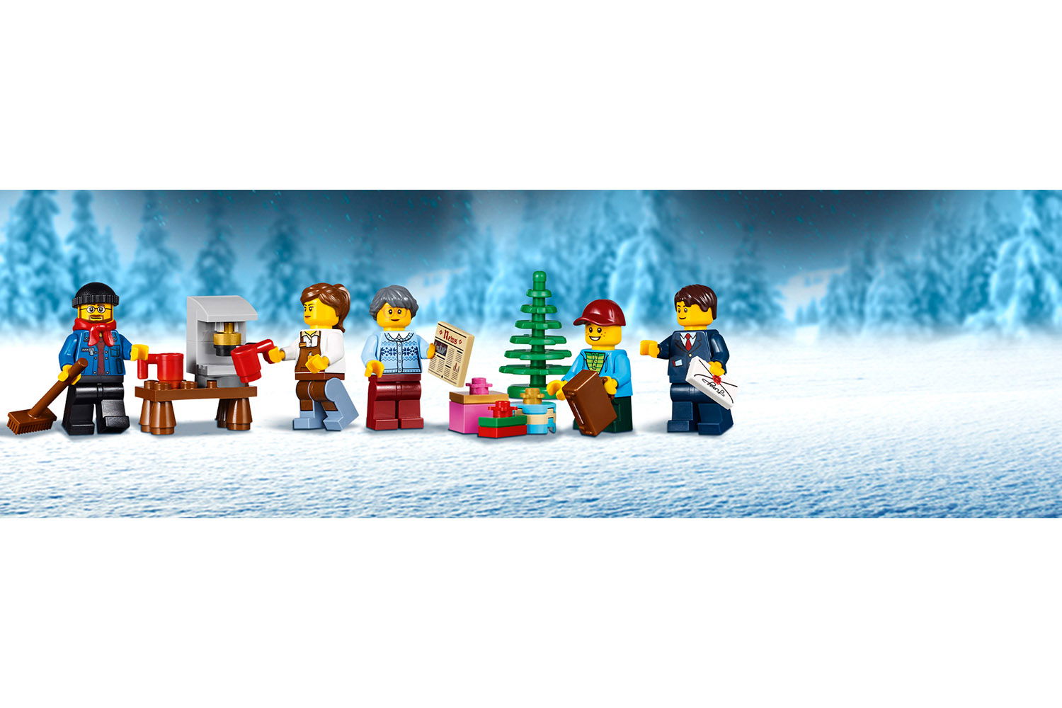 LEGO® Creator Winterlicher Bahnhof