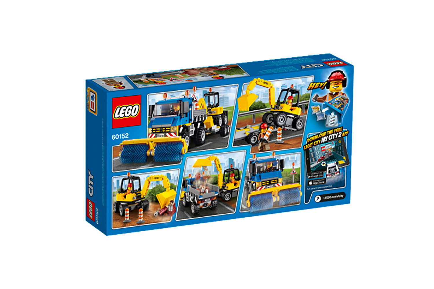 LEGO® City Straßenreiniger und Bagger