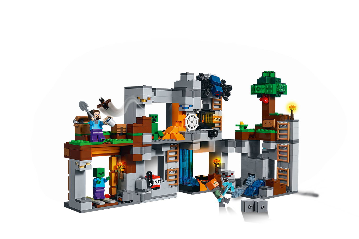 LEGO® Minecraft™ Abenteuer in den Felsen