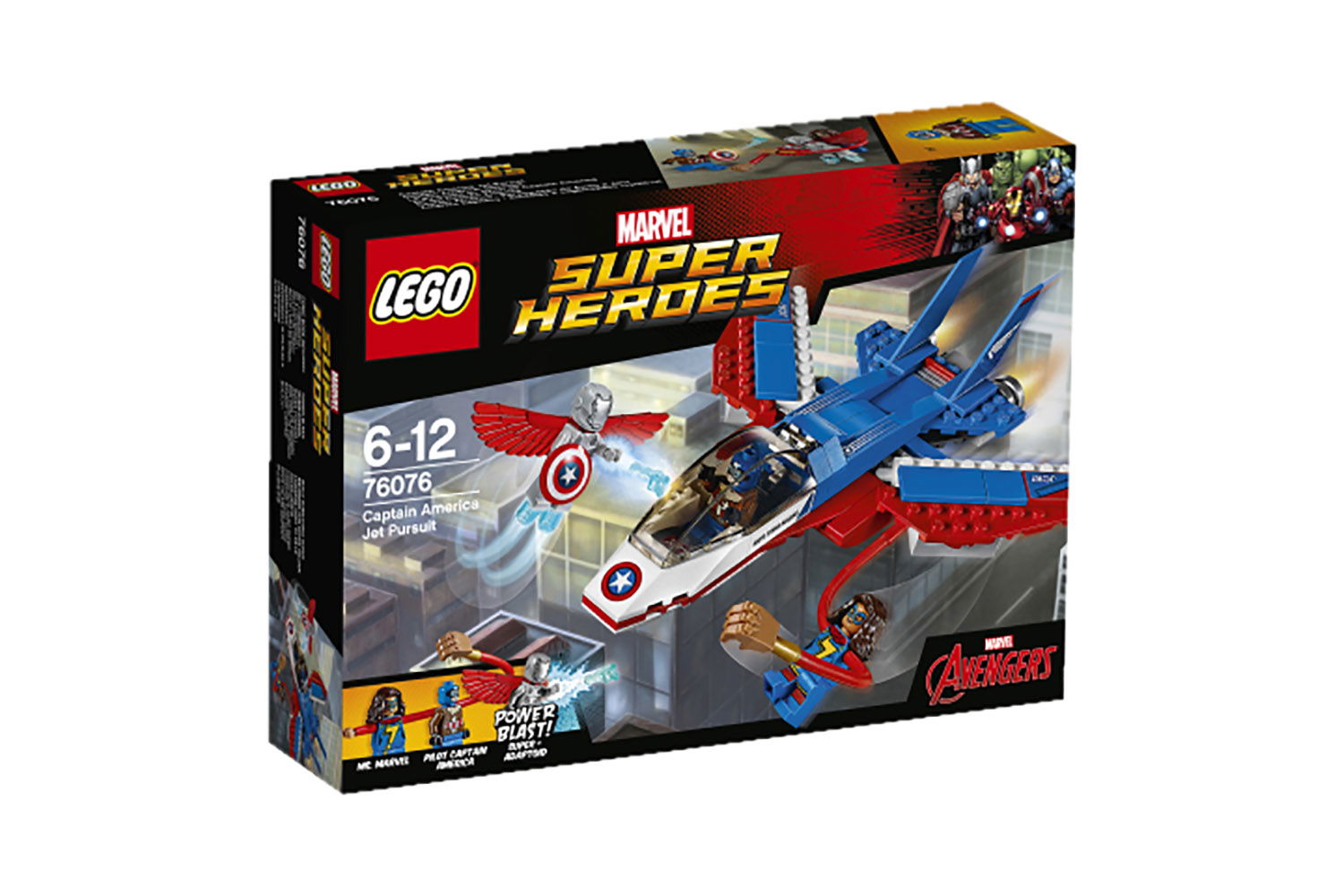 LEGO® Marvel Super Heroes Captain America: Düsenjet