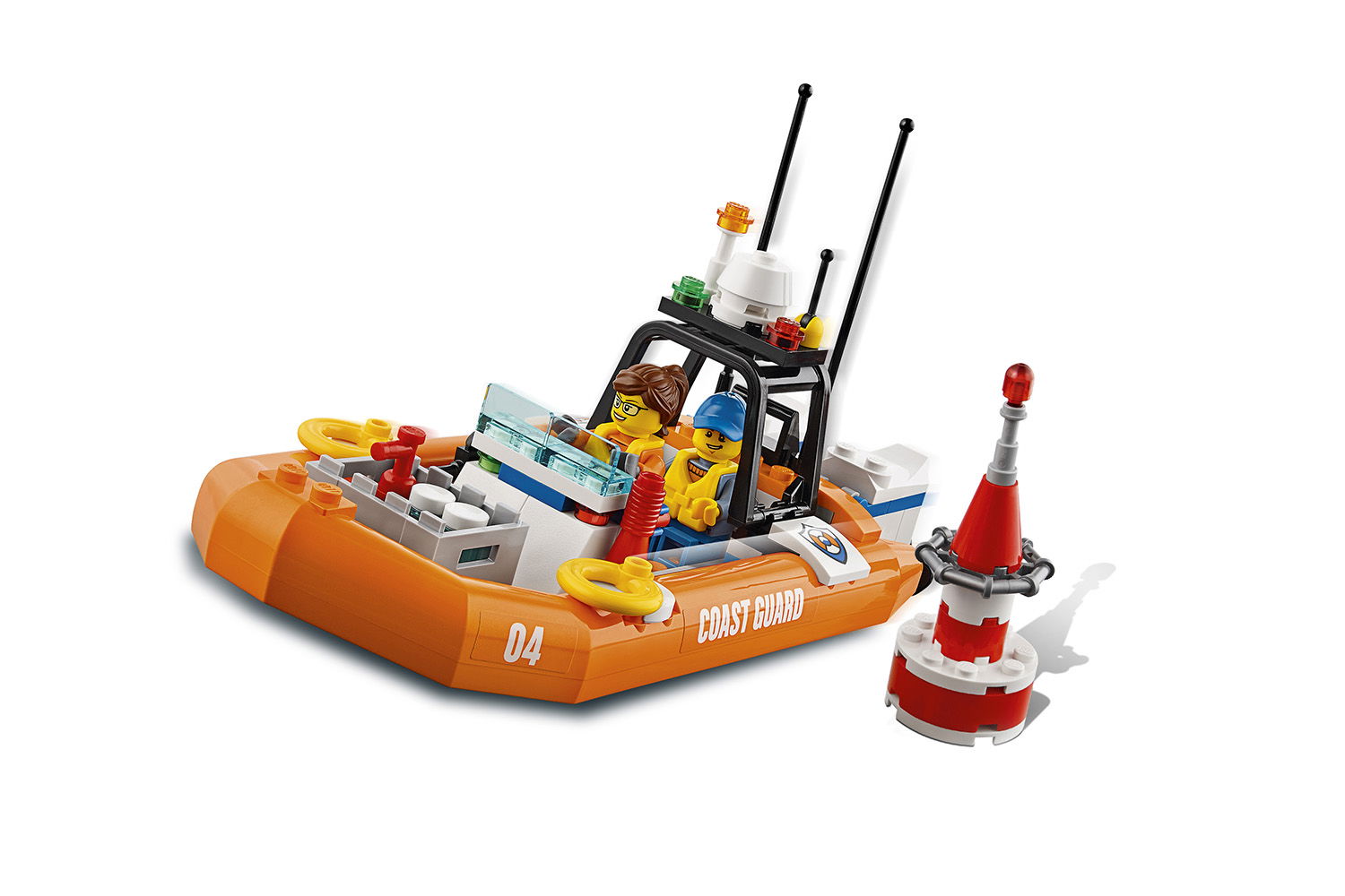 LEGO® City Geländewagen mit Rettungsboot