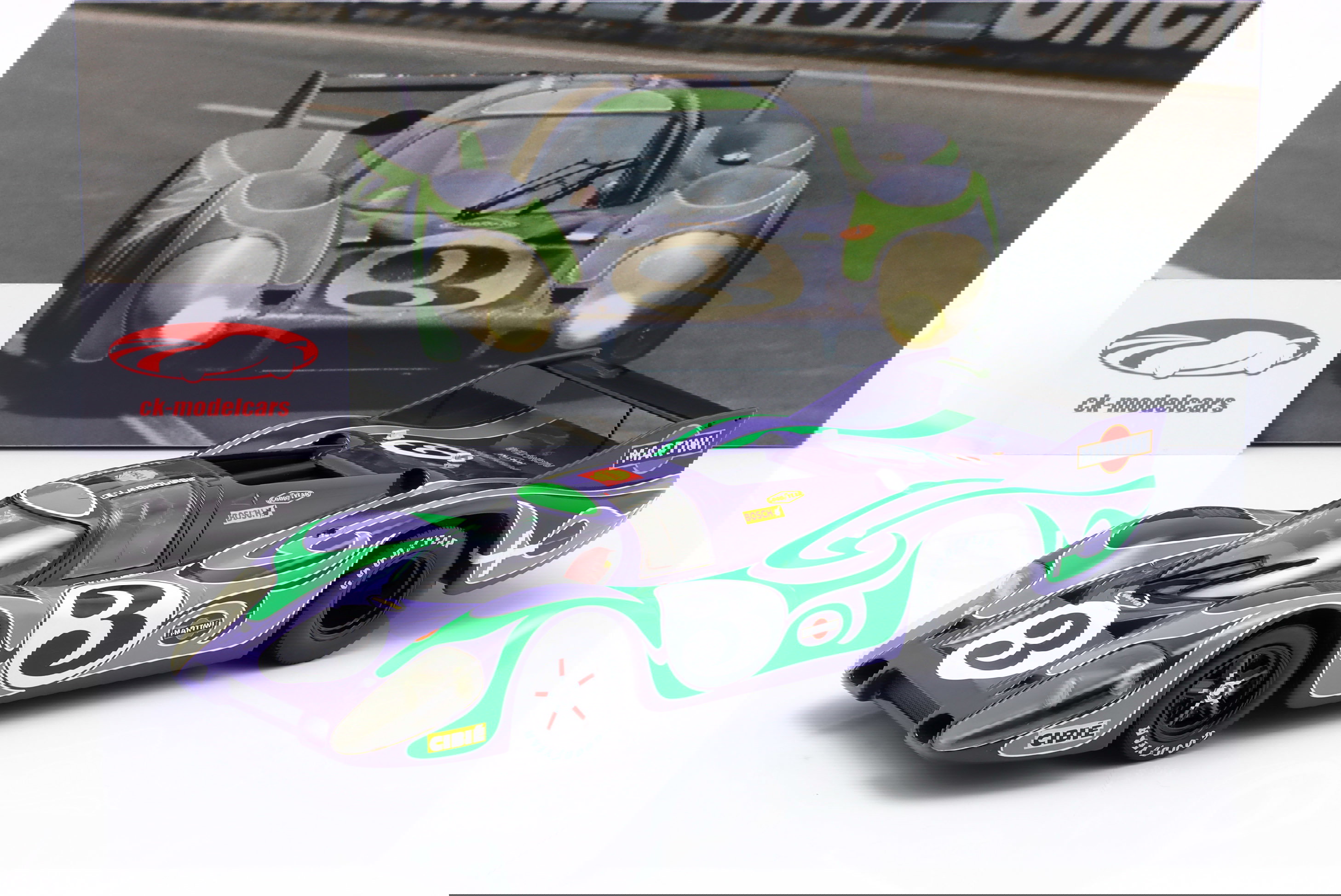 Porsche 917L #3 2nd 24h LeMans 1970 Larrousse, Kauhsen 1:18 WERK83