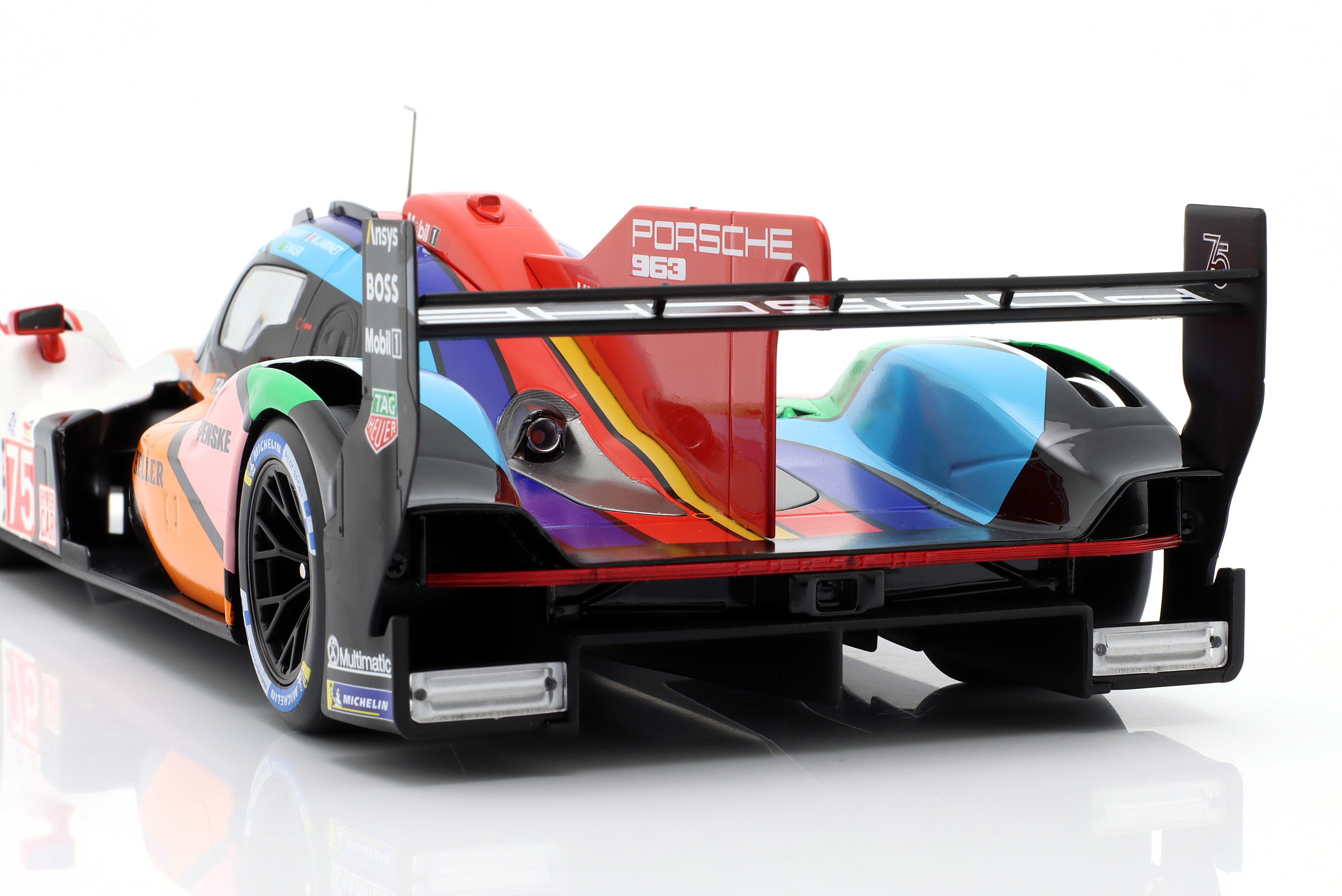 Penske Porsche 963 #75 24h LeMans 2023 Jaminet, Nasr, Tandy 1:18 Ixo