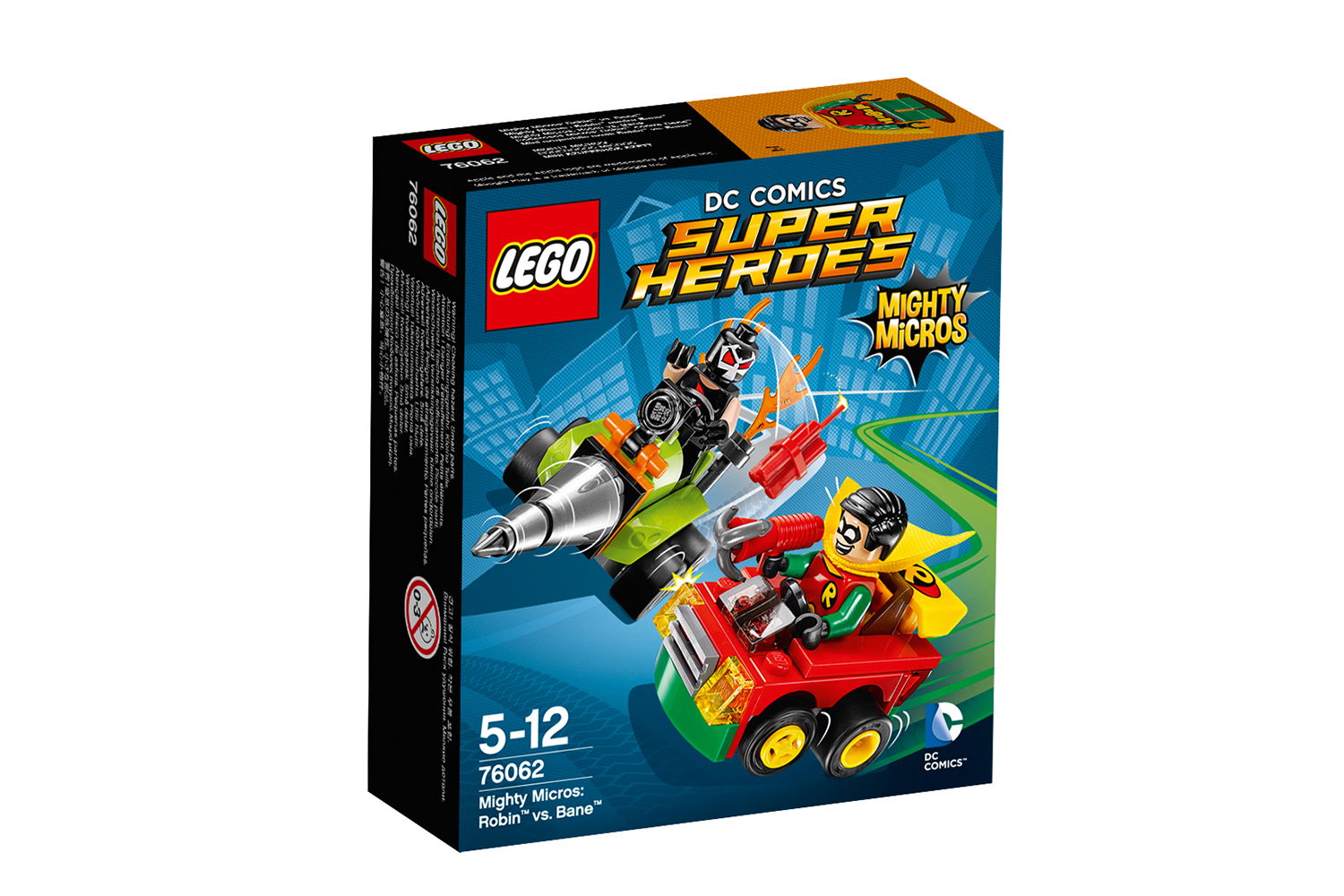 LEGO® DC Comics Super Heroes Mighty Micros: Robin™ vs. Bane™