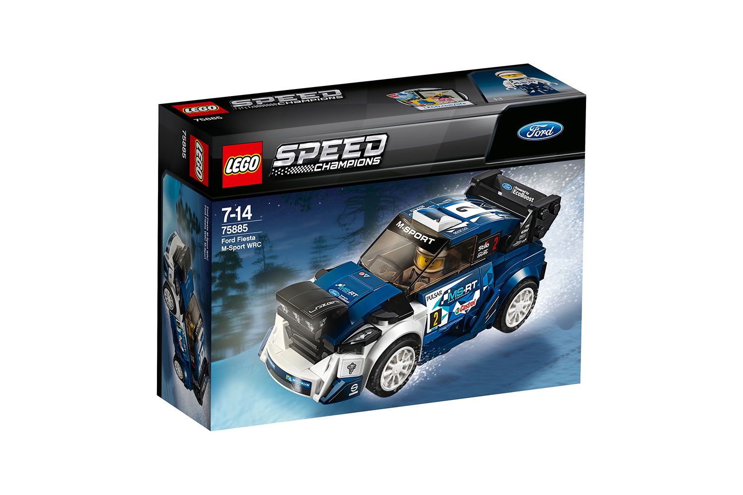 LEGO® Speed Champions Ford Fiesta M-Sport WRC #2