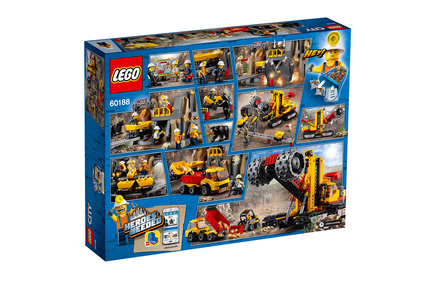 LEGO® City Bergbauprofis an der Abbaustätte