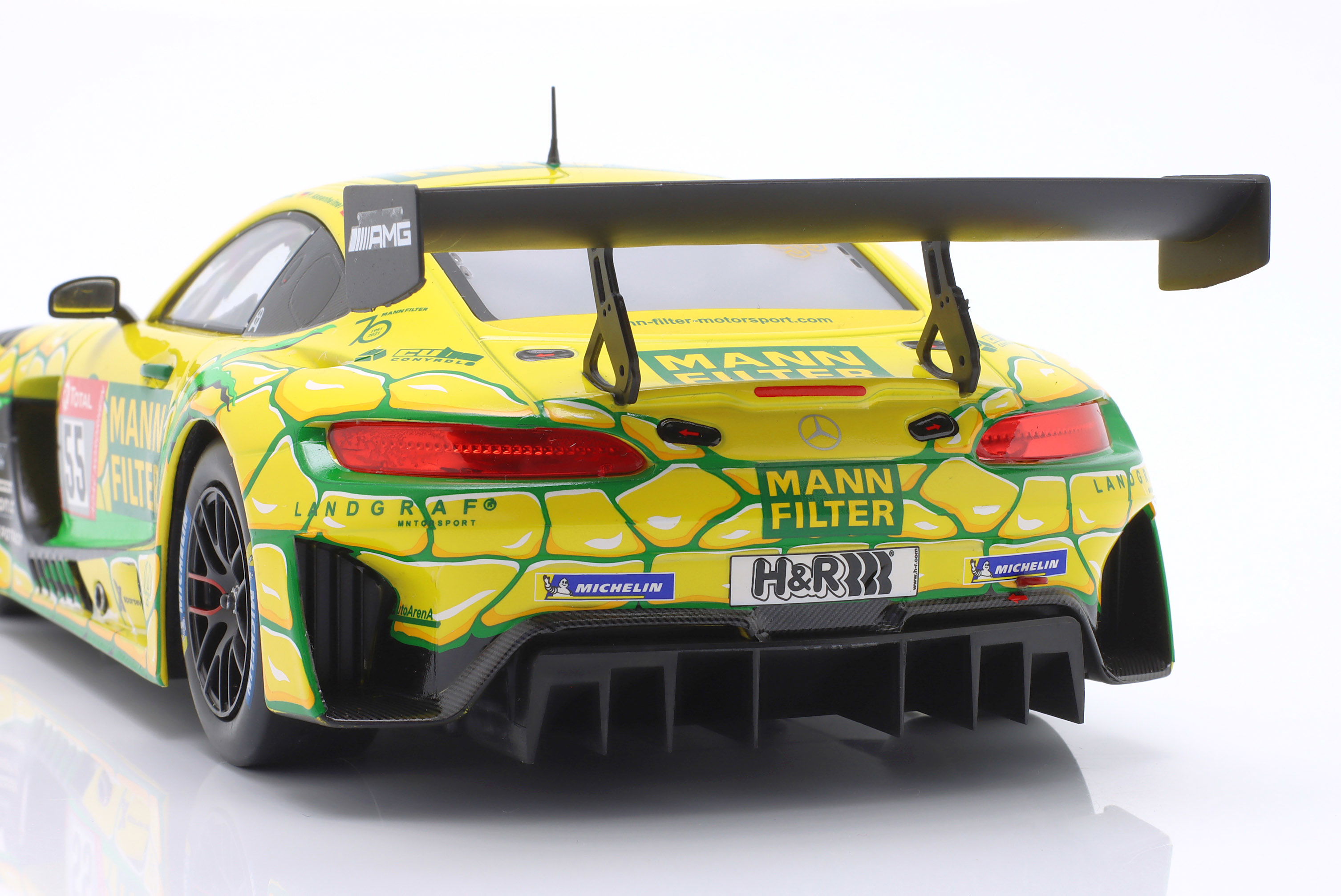 Mercedes-AMG GT3 Mamba #55 24h Nürburgring 2022 Mercedes-AMG Team Landgraf 1:18 Ixo