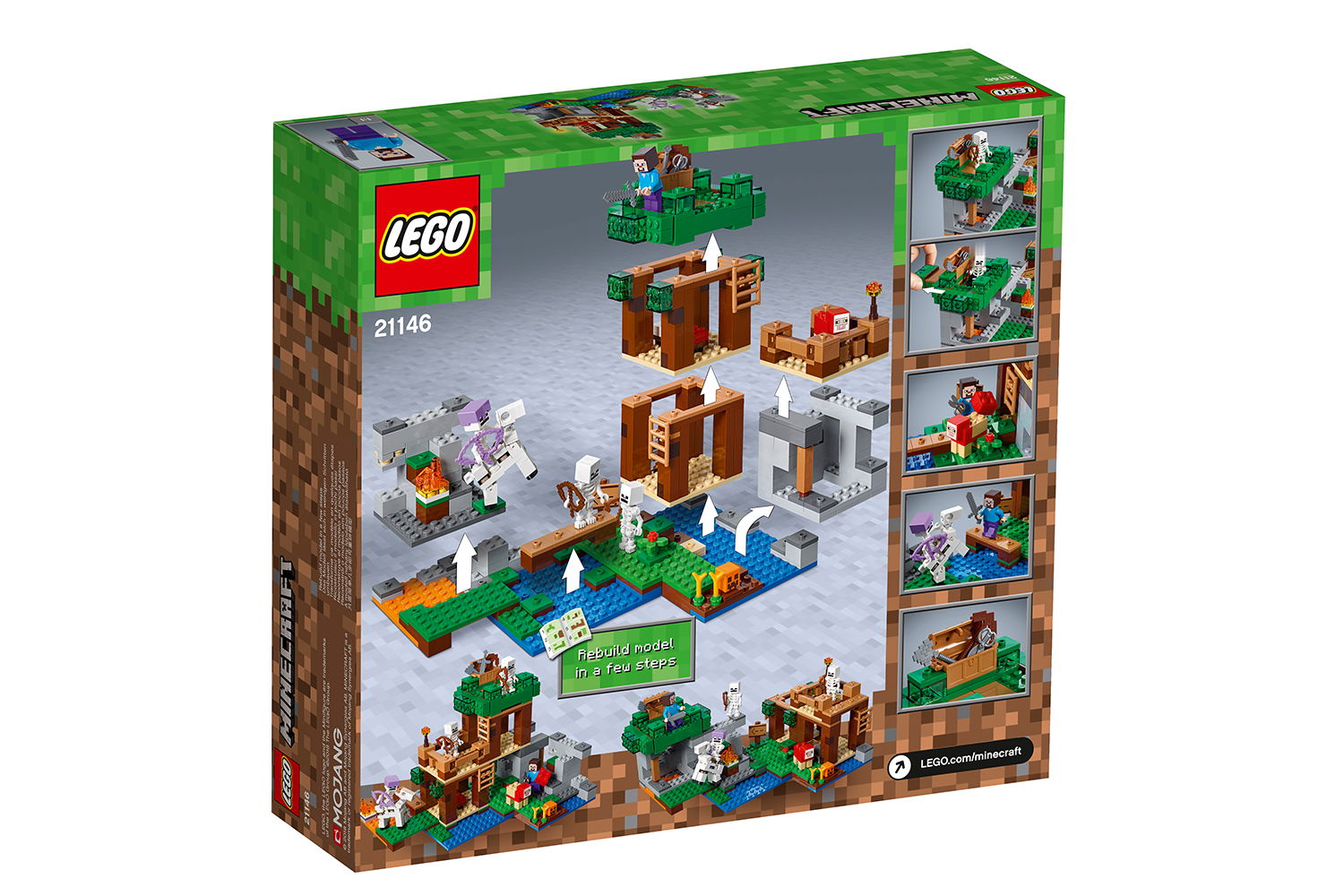 LEGO® Minecraft™ Die Skelette kommen!