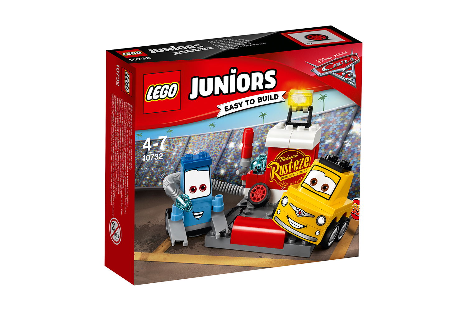 LEGO® Juniors Guido und Luigis Pit Stopp