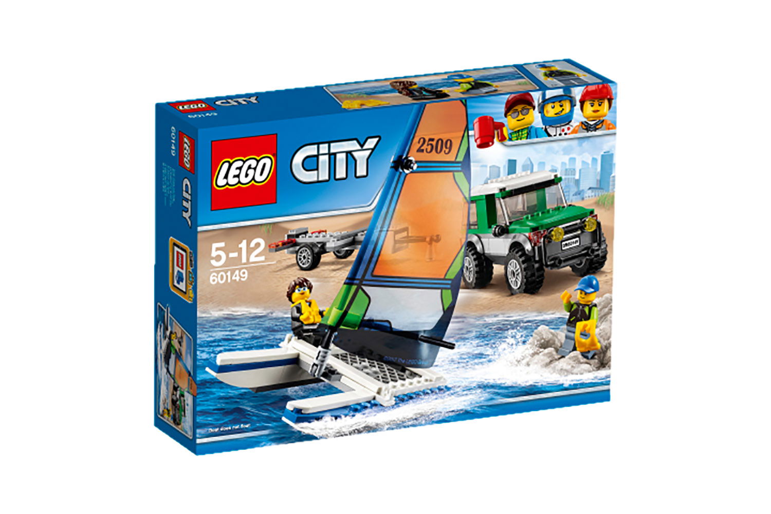 LEGO® City Geländewagen mit Katamaran