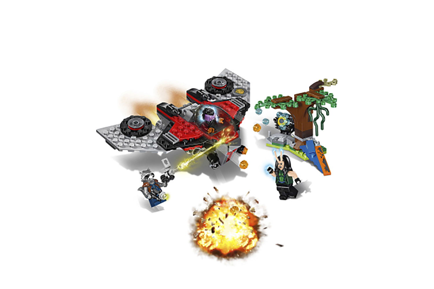 LEGO® Marvel Super Heroes Ravager-Attacke