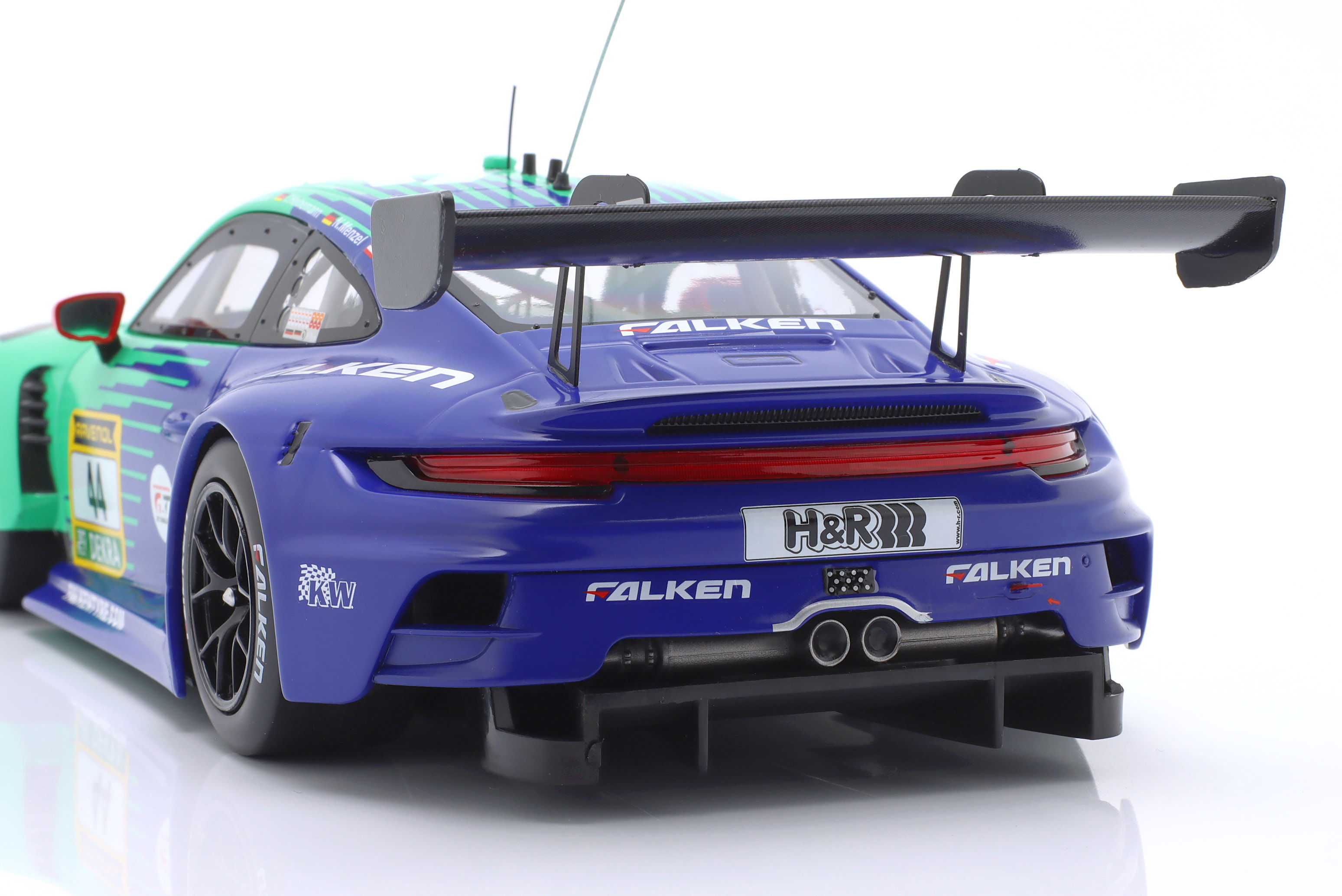 Porsche 911 GT3 R #44 第十 24h Nürburgring 2024 Falken Motorsports 1:18 Ixo