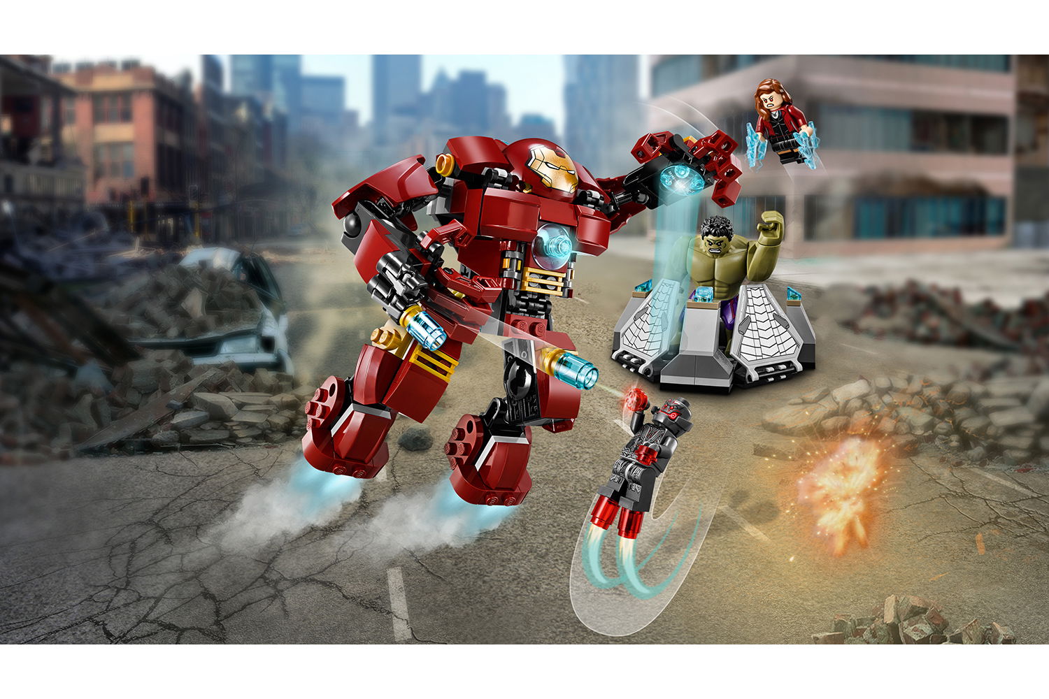 LEGO® Marvel Super Heroes Hulkbuster Rettungsmission