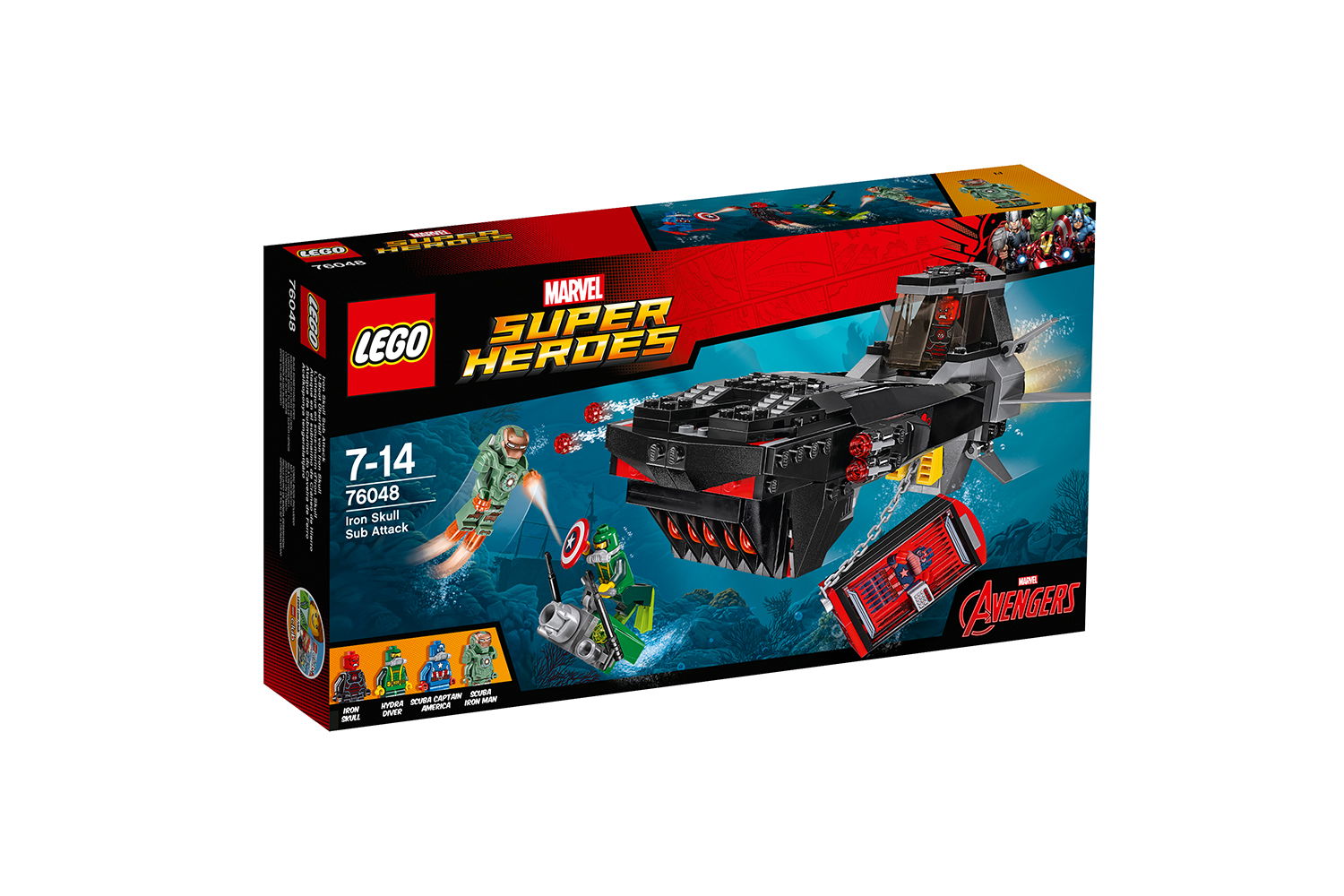 LEGO® Marvel Super Heroes sous-marin raid de Iron Skull