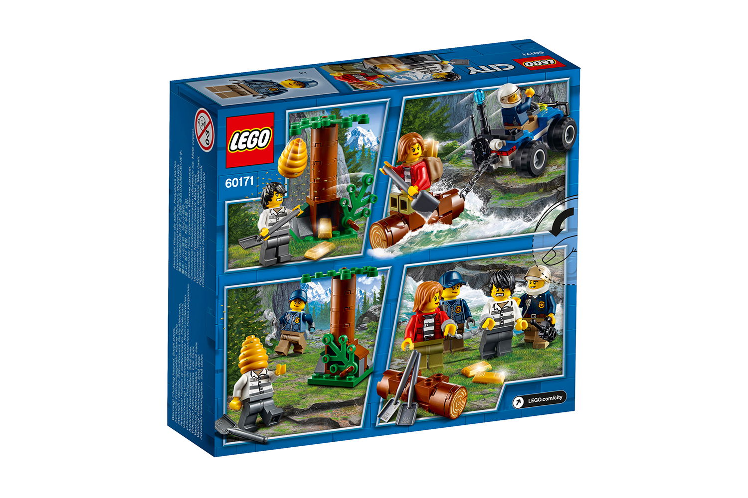 LEGO® City Verfolgung durch die Berge