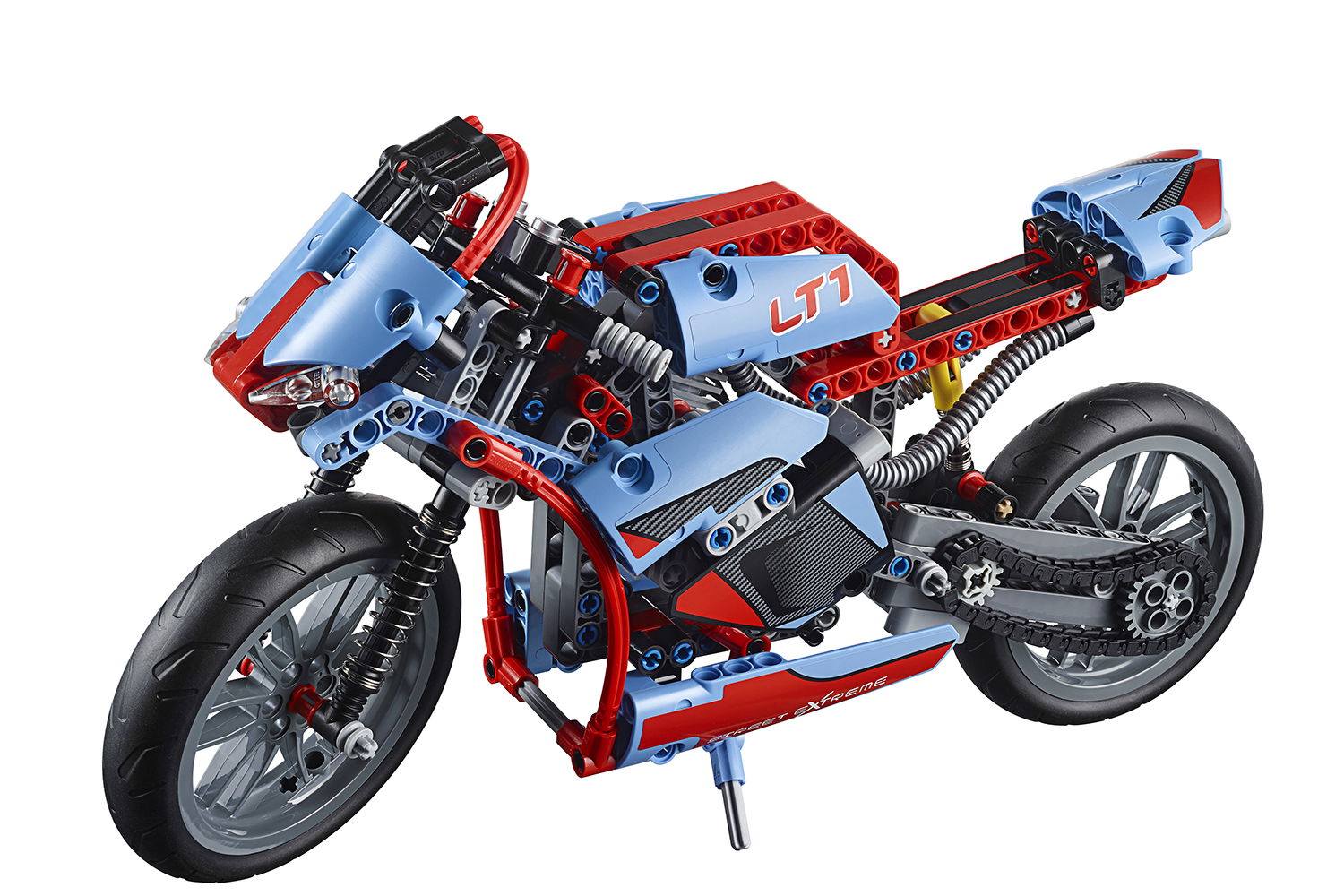 LEGO® Technic road motorcycle blue / red
