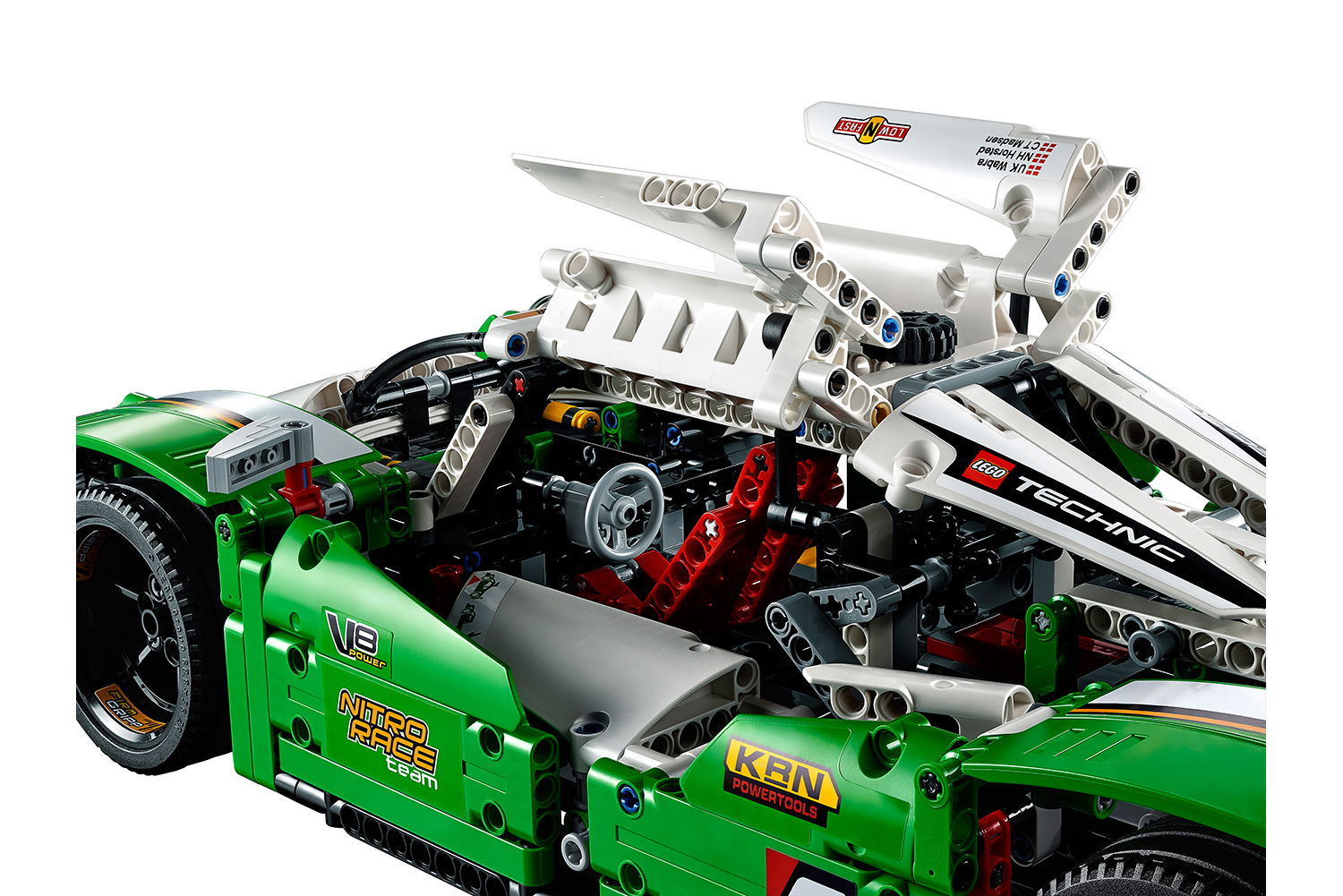 LEGO® Technic Endurance Racecar зеленый / белый