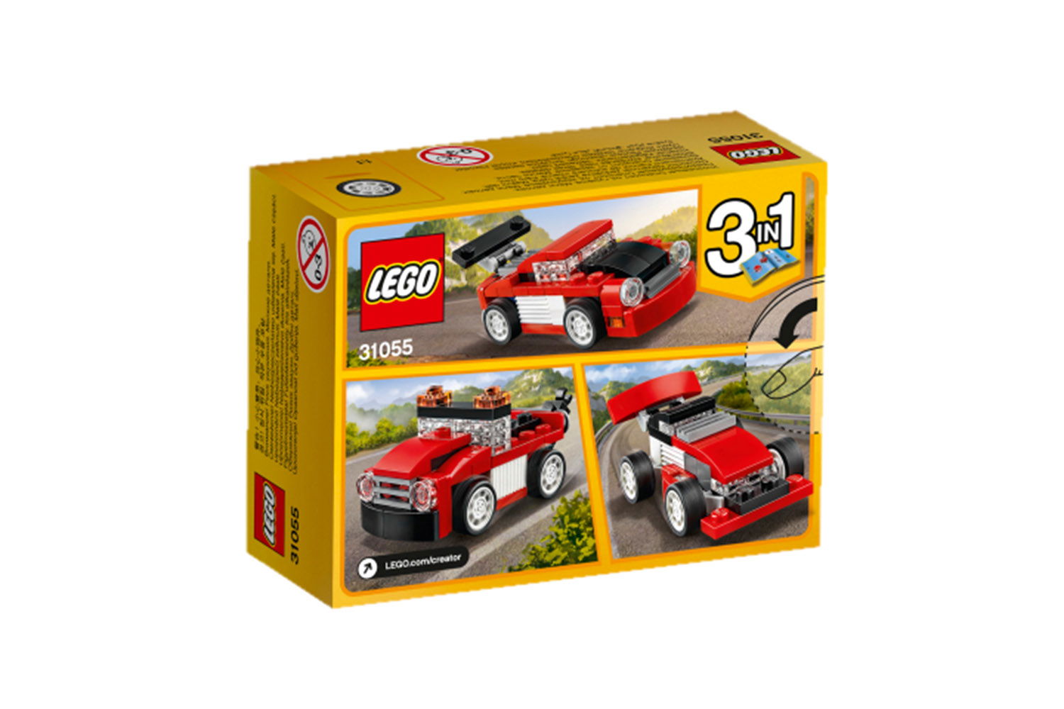 lego-creator-roter-rennwagen-rouge-31055/