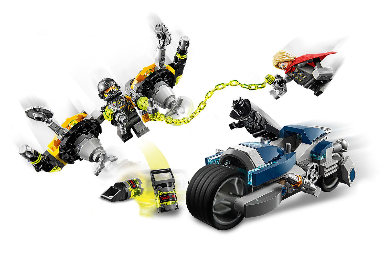 LEGO® Marvel Avengers Speeder-Bike Attacke