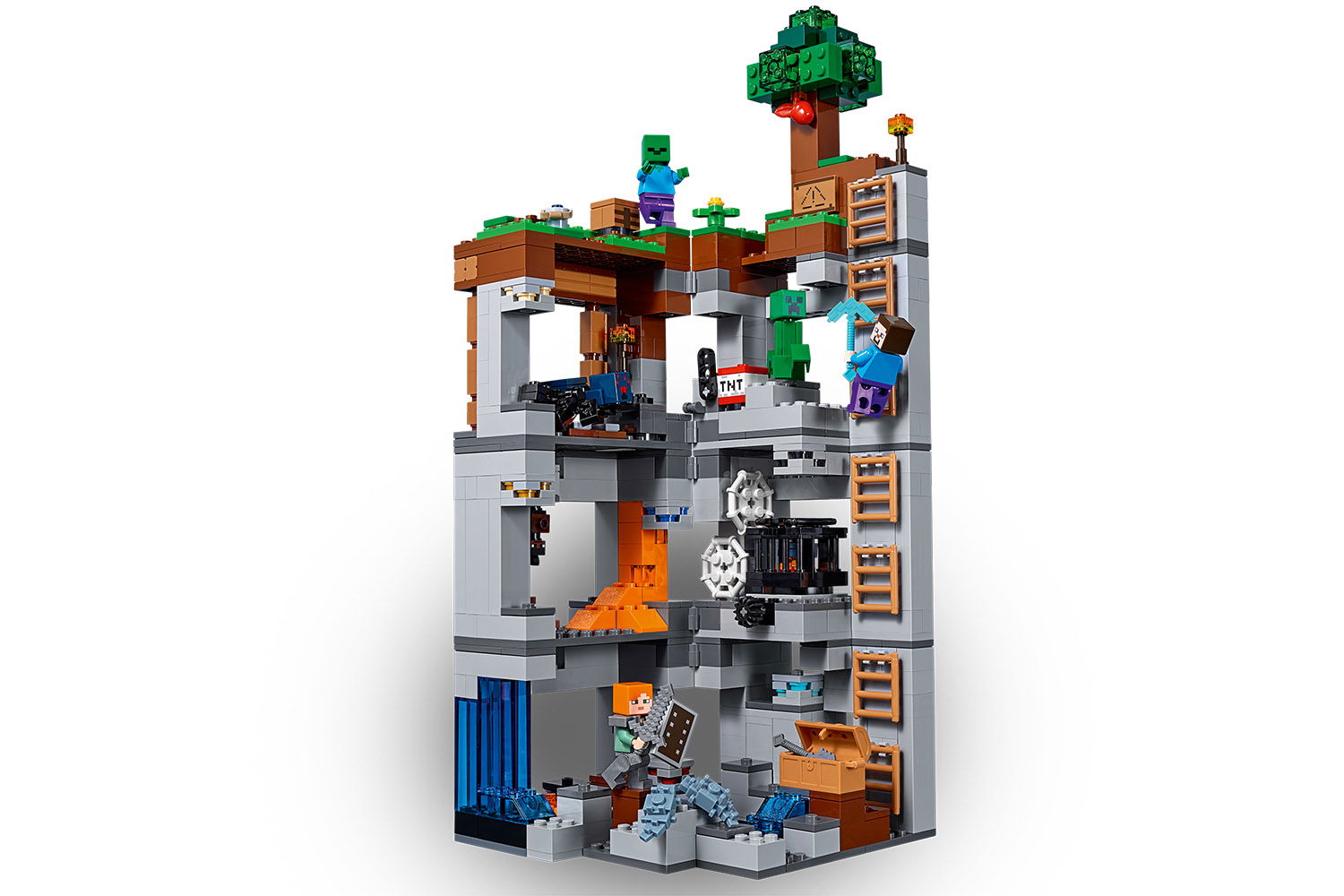 LEGO® Minecraft™ Abenteuer in den Felsen